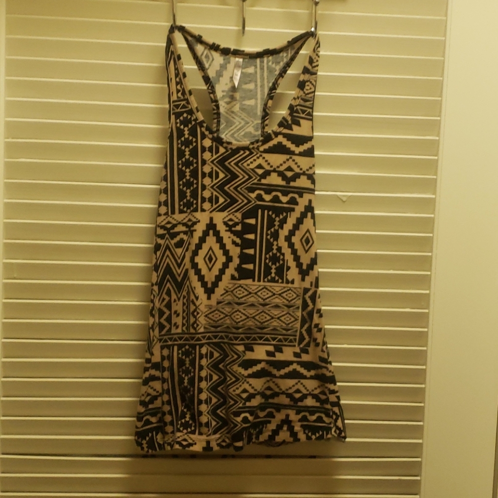 Comfy Aztec Printed Tank Top